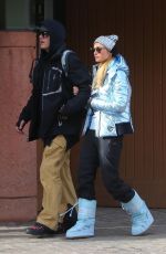 PARIS HILTON Out in Aspen 01/03/2018