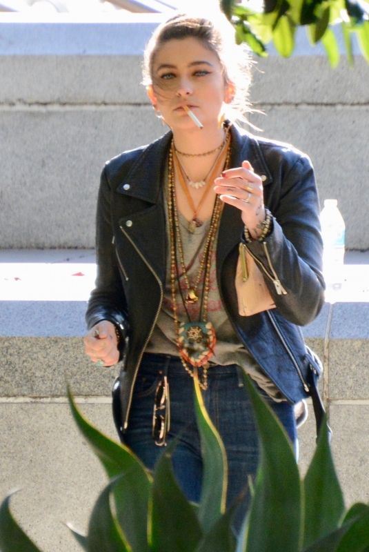 PARIS JACKSON Arrives at Women