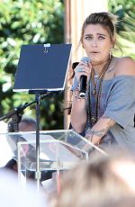PARIS JACKSON Speaks at 2018 Women