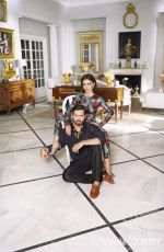 PENELOPE CRUZ and Edgar Ramirez in Town & Country Magazine, March 2018 Issue