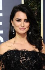 PENELOPE CRUZ at 75th Annual Golden Globe Awards in Beverly Hills 01/07/2018