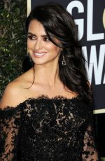 PENELOPE CRUZ at 75th Annual Golden Globe Awards in Beverly Hills 01/07/2018