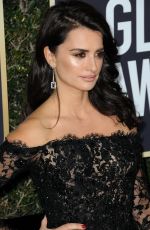PENELOPE CRUZ at 75th Annual Golden Globe Awards in Beverly Hills 01/07/2018
