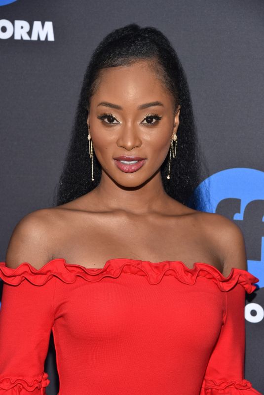 PEPI SONUGA at 2018 Freeform Summit in Hollywood 01/18/2018