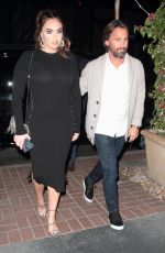 PETRA and TAMARA ECCLESTONE at Madeo Restaurant in West Hollywood 01/03/2018