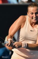 PETRA KVITOVA at Australian Open Tennis Tournament in Melbourne 01/16/2018