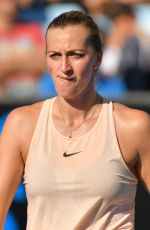 PETRA KVITOVA at Australian Open Tennis Tournament in Melbourne 01/16/2018