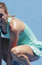 PETRA MARTIC at Australian Open Tennis Tournament in Melbourne 01/19/2018