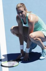 PETRA MARTIC at Australian Open Tennis Tournament in Melbourne 01/19/2018
