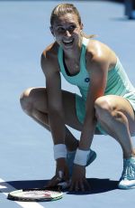 PETRA MARTIC at Australian Open Tennis Tournament in Melbourne 01/19/2018