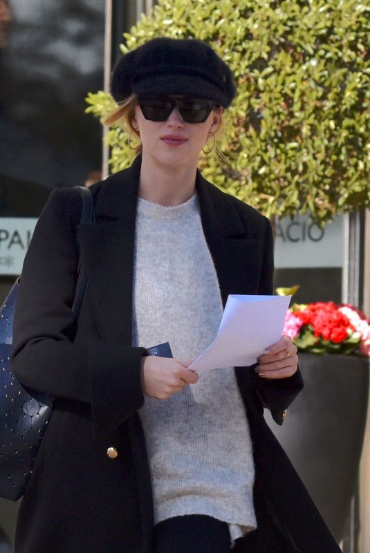 PHOEBE DYNEVOR Out and About in Malaga 01/12/2018