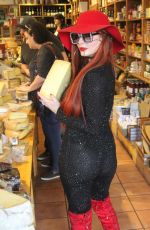 PHOEBE PRICE Out and About in Beverly Hills 01/04/2018