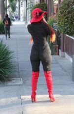 PHOEBE PRICE Out and About in Beverly Hills 01/04/2018