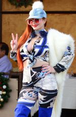 PHOEBE PRICE Out for Lunch at Il Pastaio in Beverly Hills 01/02/2018