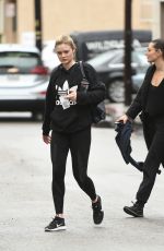 PHOEBE TONKIN Leaves a Gym in Los Angeles 01/09/2018