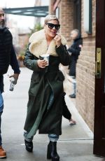 PINK Arrives at Her Hotel in New York 01/28/2018