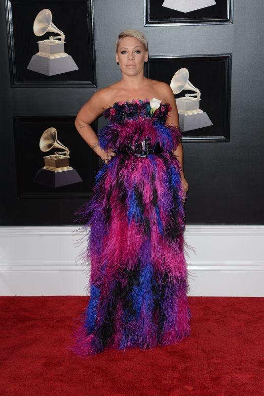 PINK at Grammy 2018 Awards in New York 01/28/2018