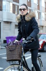 PIPPA MIDDLETON at a Bike Ride in West London 01/19/2018