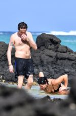 PIXIE GELDOF in Bikini on the Beach in Mauritius 12/20/2017