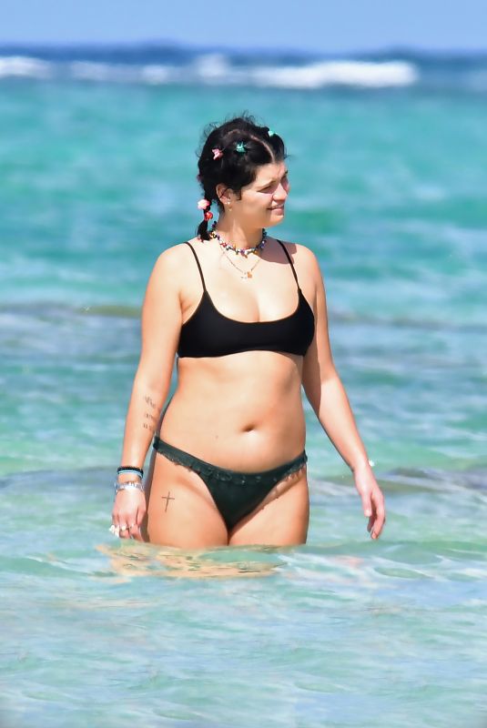 PIXIE GELDOF in Bikini on the Beach in Mauritius 12/20/2017