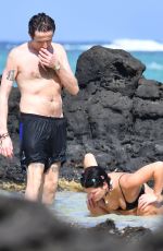 PIXIE GELDOF in Bikini on the Beach in Mauritius 12/20/2017