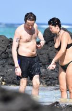 PIXIE GELDOF in Bikini on the Beach in Mauritius 12/20/2017