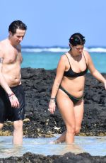PIXIE GELDOF in Bikini on the Beach in Mauritius 12/20/2017