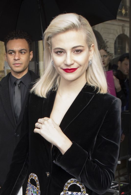 PIXIE LOTT at Schiaparelli Haute Couture Spring/Summer 2018 Show in Paris 01/22/2018