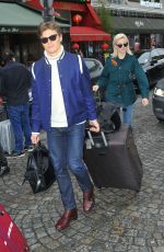 PIXIE LOTT Heading at Eurostar at Gare Du Nord in Paris 01/3/2018