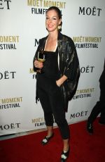 POLLYANNA MCINTOSH at 3rd Annual Moet Moment Film Festival Golden Globes Week in Los Angeles 01/05/2018