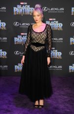 POM KLEMENTIEFF at Black Panther Premiere in Hollywood 01/29/2018