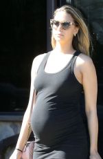 Pregnant APRIL LOVE GEARY Out Shopping in Malibu 01/28/2018