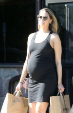 Pregnant APRIL LOVE GEARY Out Shopping in Malibu 01/28/2018