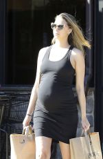 Pregnant APRIL LOVE GEARY Out Shopping in Malibu 01/28/2018