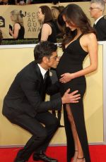 Pregnant CAITLIN MCHUGH at Screen Actors Guild Awards 2018 in Los Angeles 01/21/2018