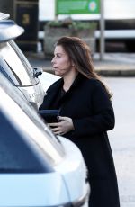 Pregnant COLEEN ROONEY Out and About at Alderley Edge in Cheshire 01/31/2018