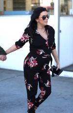 Pregnant EVA LONGORIA Arrives at E Baldi in Beverly Hills 01/25/2018