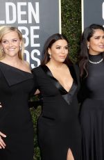 Pregnant EVA LONGORIA at 75th Annual Golden Globe Awards in Beverly Hills 01/07/2018