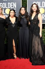 Pregnant EVA LONGORIA at 75th Annual Golden Globe Awards in Beverly Hills 01/07/2018