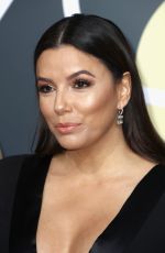 Pregnant EVA LONGORIA at 75th Annual Golden Globe Awards in Beverly Hills 01/07/2018