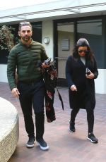 Pregnant EVA LONGORIA Leaves a Medical Clinic in Beverly Hills 01/25/2018