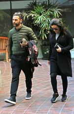 Pregnant EVA LONGORIA Leaves a Medical Clinic in Beverly Hills 01/25/2018
