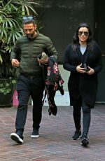 Pregnant EVA LONGORIA Leaves a Medical Clinic in Beverly Hills 01/25/2018