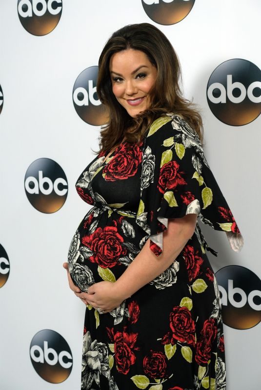 Pregnant KATY MIXON at ABC All-star Party at TCA Winter Press Tour in Los Angeles 01/08/2018