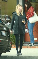 Pregnant KIRSTEN DUNST Out and About in Toluca Lake 01/19/2018