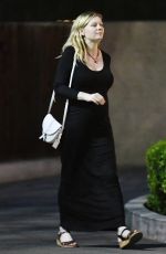 Pregnant KIRSTEN DUNST Shopping for Groceries in Los Angeles 01/29/2018