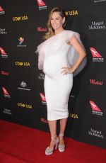 Pregnant KYM JOHNSON at 15th Annual G’Day USA Los Angeles Black Tie Gala 01/27/2018