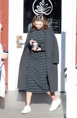 Pregnant MIRANDA KERR Out for Lunch in Brentwood 01/21/2018