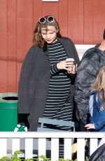 Pregnant MIRANDA KERR Out for Lunch in Brentwood 01/21/2018