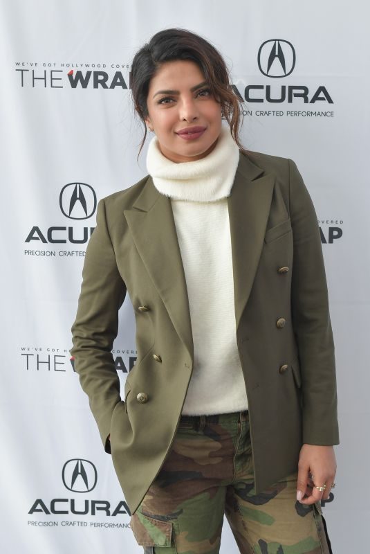 PRIYANKA CHOPRA at Acura Studio at Sundance Film Festival 01/21/2018